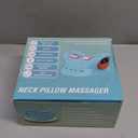 Neck Massager 2026 Deep Tissue Massage with Heating and Vibration Neck massager-3D deep Tissue Massage for Shoulder and Back, Portable Cordless with Type-C Charge,Home Office Car Use (Blue)