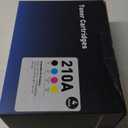 201A 201X Toner Cartridges Replacement Pro MFP M277dw M252dw for HP 201A 201X Toner (with Chip) CF400A CF400X CF401A CF402A CF403A Works for M277c6 M277n M277 M252n Printer 4Pack(1BK+1C+1M+1Y)