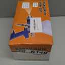 BANG4BUCK High Performance HVLP Gravity Feed Spray Gun with 1.4mm 1.7mm 2.5mm Fluid Tips, 1000cc Aluminum Cup for Auto Paint, Primer, Clear/Top Coat & Touch-Up (Red)