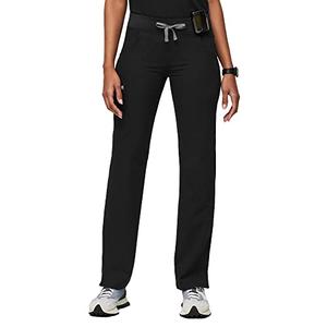 FIGS Kade Cargo Scrub Pants for Women - Regular, Small, Black 2.0