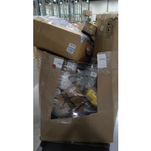pallet of salvage items