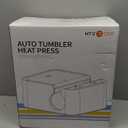 HTVRONT Auto Tumbler Heat Press Machine  Mug Heat Press Heat Up Fast & Even, Professional Tumbler Press HighSecurity for 2.95"3.18" Sublimation Tumblers, Cups, Glasses and Mugs, White