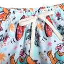 Pullonsy Men's Swim Trunks Quick Dry Board Shorts with Zip Pockets Beach Swimwear Bathing Suits (Blue, XXL)