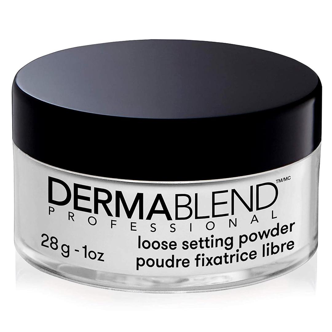 Dermablend Loose Setting Powder, Face Powder Makeup & Finishing Powder for Light, Medium & Tan Skin Tones (Original Translucent)