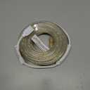 Brizled Warm White Rope Lights, 18ft 216 LED Rope Lights Waterproof, 120V Plugin White Christmas Light Connectable with Clear PVC Tube, Indoor/Outdoor Decorative Tube Light for Backyards, Garden Patio