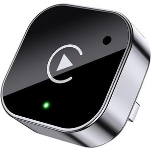 2-in-1 Wireless CarPlay & Android Auto Adapter, Plug & Play CarPlay Dongle Converts Wired to Wireless, Fast Auto-Connect, No Delay, Compact Design for iPhone & Android with USB/USB-C Port(Black)