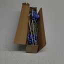 IPOPU 33.5 in Fake Flowers Delphinium Artificial Flowers Silk Flowers 6 PCS Light Blue Larkspur Artificial Flowers Long Stem Flowers for Tall Vase Home Wedding Party Decor (Light Blue)