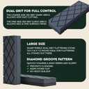 Sharp Pebble Large Flattening Stone- Dual Grit Coarse/Fine Sharpening Stones Flattener- Diamond Grooves Whetstone Fixer-Re Level Any Whetstones & Waterstones