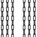 BeneLabel 2Pcs 65" Swing Chain Heavy Duty 1000 LBs Capacity Hanging Chains Porch Swing Chains and Hooks Black Coated Chain for Hammock Chairs, Hanging Chair, Punching Bags, for Indoor and Outdoor