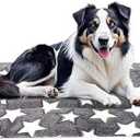 Dog Bed mat Pet mat Dog Box mat Machine Washable Grey (26x20x1.5in)