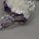 Wedding Bouquet - Crystal Diamond Silk Roses, Bride & Bridesmaid Hand Roses, Artificial Flowers for Wedding Churches & Parties (Purple)