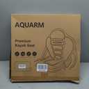 Deluxe Padded Kayak Seat with Adjustable Backrest - Universal Fit for Canoe, Fishing Boat & More