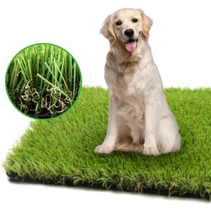 Artificial Grass Turf for Dogs 3 ft x 5 ft,1.38 inch Fake Grass Pee Pad for Puppy Potty TrainingFaux pet Grass Rug for Indoor/Outdoor Patio,Dogs Wee Wee Pad,Turf Grass Mat for Dogs Potty