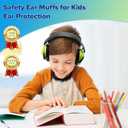 12 Pack Noise Canceling Headphones for Kids, Kids Ear Protection Earmuffs for Autism, Toddler, Children, Noise Cancelling Headphones Sound Proof Earmuffs for Concerts, Air Shows, Fireworks (6 Pack Green+6 Pack Blue)