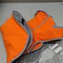 MIGOHI Warm Dog Coat Winter Dog Jacket, Waterproof Cold Weather Coats for Dogs, Fleece Jacket for Small Medium Large Dogs, Reflective Thick Fleece Vest with Leash Hole, Size: X-Large