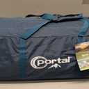PORTAL 6 Person Family Camping Tent with Screen Room, Water Resistant Big Tunnel Tents with Rainfly, Large Family Tent for Camping, Outdoor, Patio