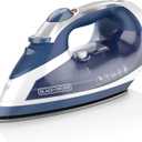 BLACK+DECKER Xpress Steam Cord Reel Iron with Nonstick Soleplate, Blue, ICR16X