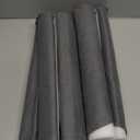 MAGZO Door Draft Stopper for Bottom of Door, 2 Pack 30 Inch Under Door Draft Stopper, Fan Shaped Under Door Gap Filler Bottom, Door Soundproofing, Grey