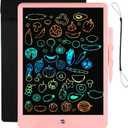 LCD Writing Tablet for Kids Doodle Board with Bag, Electronic Digital Colorful Screen Drawing Tablet, Etch a LEYAOYAO 10-Inch Drawing Pad Sketch Pads, Toy - Gift for 3-6 Years Old Girls Boys (Pink)