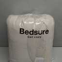 Bedsure Queen Size Comforter Set, Beige Soft Prewashed Bedding for All Seasons, 3 Pieces GentleSoft Warm Down Alternative Bed Set, 1 Lightweight Comforter (90"x90") and 2 Pillowcases (20"x26")