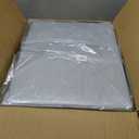10 x 20 ft Carport Canopy Replacement Cover+Sidewall, Heavy Duty Waterproof&UV Protected Garage Tent Shelter Tarp, Tear-Resistant Car Shed Tarpaulin Cover with Ball Bungees (Frame Not Included) Grey, 10X20 Top Cover+ Sidewall