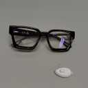 livho Oversized Blue Light Blocking Glasses for Woman and Men - Rectangle Fashion Glasses for Computer, Chic Preppy Frame (*Coco Tortoise)