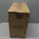 Dia 22 Inch Boho Wood Bead Chandelier Farmhouse, Bohemia Dining Room Light Fixture Over Table, Black Bead Pendant Chandelier for Bedroom Kitchen Hallway Entryway Nursery Living Room Foyer