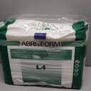 Abena Abri-Form Comfort Plastic-Backed Briefs, Level 4, Large, 12 Count