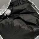 Tecoom Car Cover Waterproof All Weather, Car Covers for Automobiles w/Zipper Door, Cotton Backing Waterproof Hail Car Cover, Snowproof Sun UV Protection Windproof, Universal Fit for Sedan (170"-190") (3XLfor Sedan(Lenght 170"190"), Black with cotton)