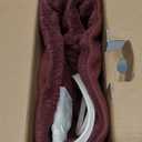 Sunbeam XL Back Neck and Shoulder Heat Therapy 12 x 24 with Auto Shut Off 6 Settings Machine-Washable Comfortable Microplush Fabric - Burgundy