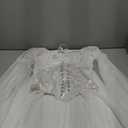 Womens Corset Dresses Off Shoulder Bell Sleeve Casual Party Fairy Two Piece Outfits Bustier Dress, A-white Set(dress+corset) (Small)