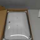 Vayepro 2 Burner Griddle Pan with Glass Lid, Stove Top Flat for Glass Stove Top, Aluminum Pancake, Non-Stick for Gas Grill, Double Burner Camping (16.9" x 10.2" x 1")