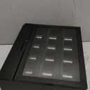 AUTOARK Wooden Watch Sunglass Display Case,12 Watch Box with Jewelry Drawer,Watch Eyeglass Holder with Window,Vertical Storage,Gift Idea,Black,AW-184