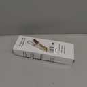 2 in1 Hair Curler Straighter Rotating Iron, Curling Iron Wand for Hair Curling and Straighting, Dry and Wet Styling Tool, Travel for Girls Women (Gold)