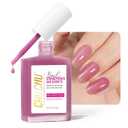 Nail Repair for Women: 8 in 1 Dusty Rose Nail Hardener Strengthener Extra Strong and Growth - Protein Nail Polish Hardener Ridge Filler Concealer for Weak and Damaged Nails 15ml