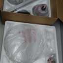 Passky Ceiling Fans with Lights, 52 inch Flush Mount Ceiling fan with Remote Control, Low Profile Silver Ceiling Fan for Bedroom, Farmhouse, Reversible, 3CCT, Dimmable, Noiseless DC Motor