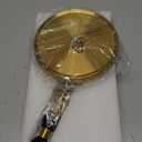 Paper Towel Holder Countertop, Gold Kitchen Accessories Decor, Stainless Steel, Weighted Base, Gold, Paper Towel Roll Holder Stand with Ratchet Mechanism for Kitchen Bathroom Farmhouse Essentials