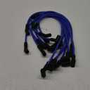 JDMON 10.5mm Spark Plug Wires Compatible with Ford F-150 F150 Mustang 5.0L 5.8L SBF 302 289 Ignition Wires High Performance Blue