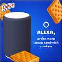 Lance Sandwich Crackers, ToastChee Peanut Butter, 20 Individually Wrapped Packs, 6 Sandwiches Each (1.52 Ounce (Pack of 20))