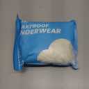 Carer Adult Diaper Cover Unisex Washable Incontinence Boxer Briefs Enclosed Elastic, Widened Waistband Design Leakproof Incontinence Underwear for Men Women Incontinence Supplies (White)