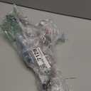 HOUSE DAY Velvet Skirt Hangers 36 Pack, Black Velvet Pant Hangers with Adjustable Clips, Space Saving Slim Shorts Hanger, Heavy Duty Non Slip Clip Hanger for Pants, Skirts, Shorts