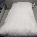 Effortless Bedding Luxury Feather & Down Chamber Pillow (King-Firm)