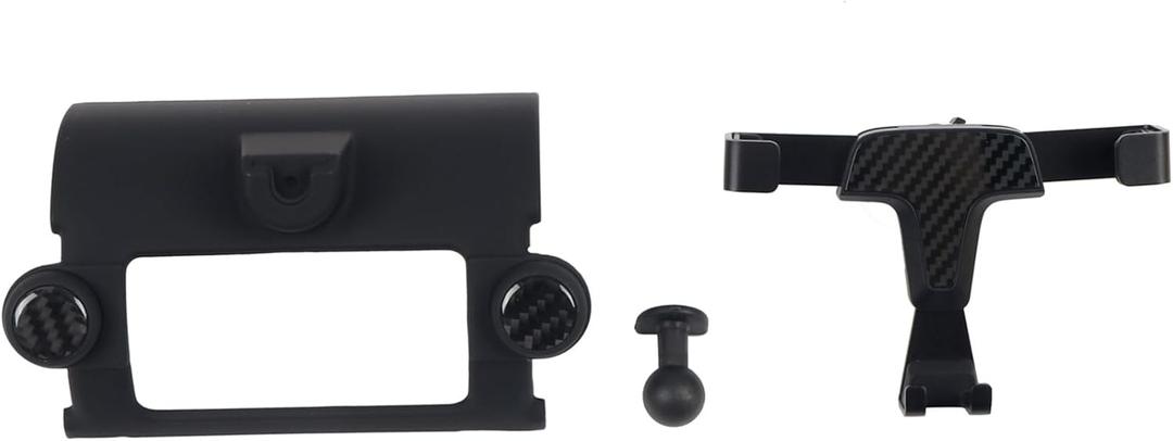 ITrims Car Phone Holder for Toyota FJ Cruiser 2007-2022 Car Dashboard Mount Cell Phone Cradles Adjustable Phone Stand Holder Universal Compatible with Most Smartphones Carbon Fiber