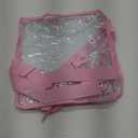 Oraben Clear Tote Bag Clear Bag Stadium Approved 12x6x12 Stadium Bag for Work, Sports Games,Gym (Pink)