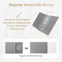 Magnetic Detachable Book Cover Case for 7" Kindle Paperwhite 12th Gen 2024 and Kindle Colorsoft Signature Edition, Slim PU Leather Case with Auto Wake/Sleep (Brown Magic)