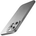 JETech Slim Case for iPhone 15 Pro Max 6.7-Inch with Camera Lens Full Cover Protection, Ultra-Thin Lightweight Matte Finish Minimalist Protective Phone Cover (Natural Titanium)