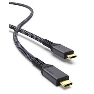 Maxonar 10FT Long Thunderbolt 4 Cable, 40Gbps Sync, 240W Charging, 8K/5K Display, All-in-One Cable Replaces Multiple Cables for 2026 Studio Display, MacBook, SSD, Docking