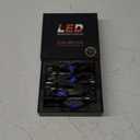 Fit for Ford F250 F350 F450 Super Duty 2005-2022 Driving Light Bulbs Combo, 6000k White Bright Output with Built-in Turbo Fan, Direct Installation, Pack of 6