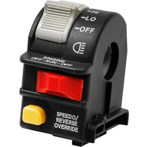 Handlebar Headlight Switch Hi/Lo/Off Beam Light/Kill/Stop | for 2001-2005 Polaris Sportsman 400 500 700 Magnum 325 330 Scrambler Xpedition Trail Boss ATP | Replaces# 4010591, 4010560, 4010422