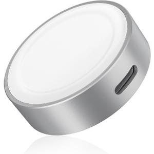 Elebase Apple Watch 11 Charger,5W USB C Magnetic Charging Adapter for iWatch USBC & iPhone Power Port,Portable Type C Wireless Watch Charger Dock for iWatch Series 10 9 8 7 6 Ultra SE 3 2,42/46/44mm (Silver)